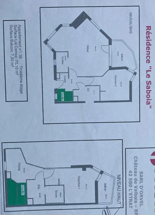 La Tania La Saboia Sleep 8 Private Sauna Lounge Dining 2 Bathrooms Kitchen 2 Balconies Ski In Out